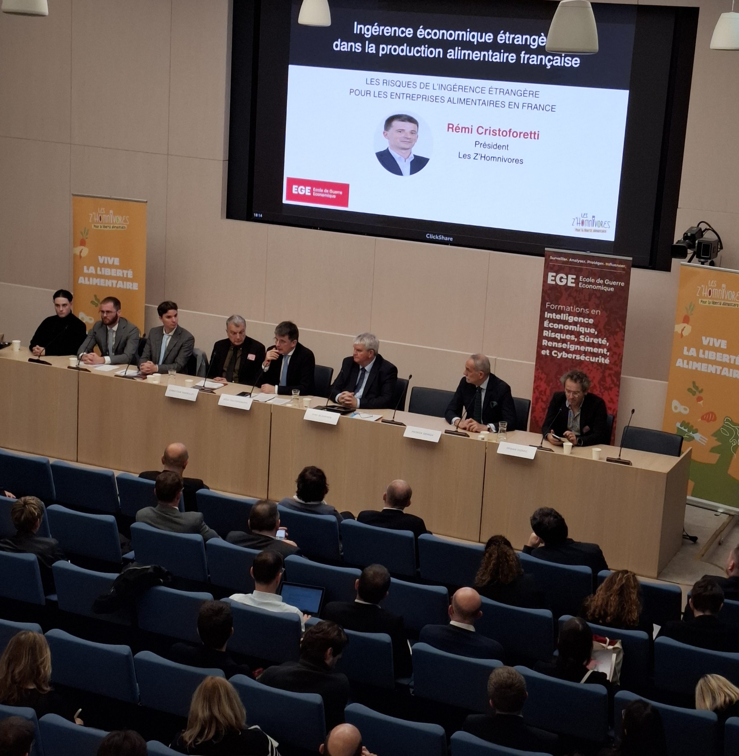 Une conférence au Sénat pour alerter sur l’ingérence économique dans la filière alimentaire française